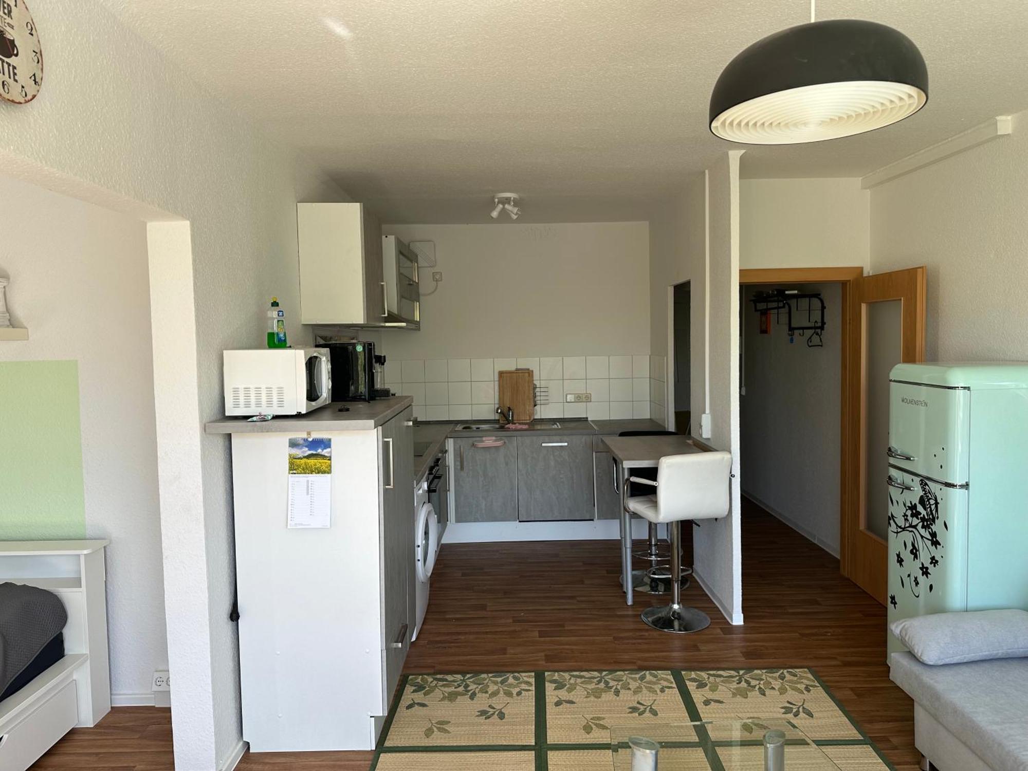 Ruhige Sonnige 1,5 Zimmer Wohnung 에르푸르트 외부 사진
