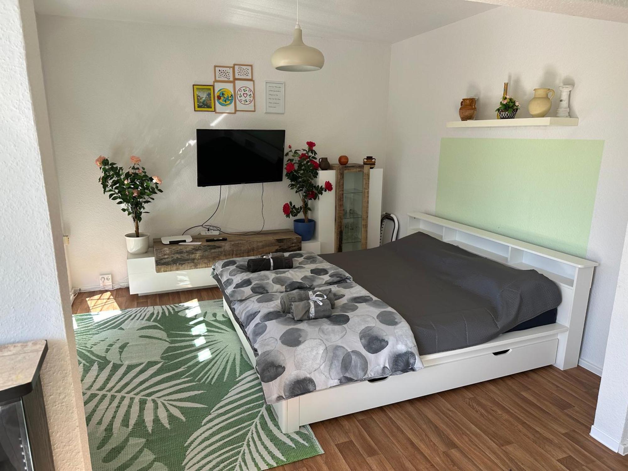 Ruhige Sonnige 1,5 Zimmer Wohnung 에르푸르트 외부 사진