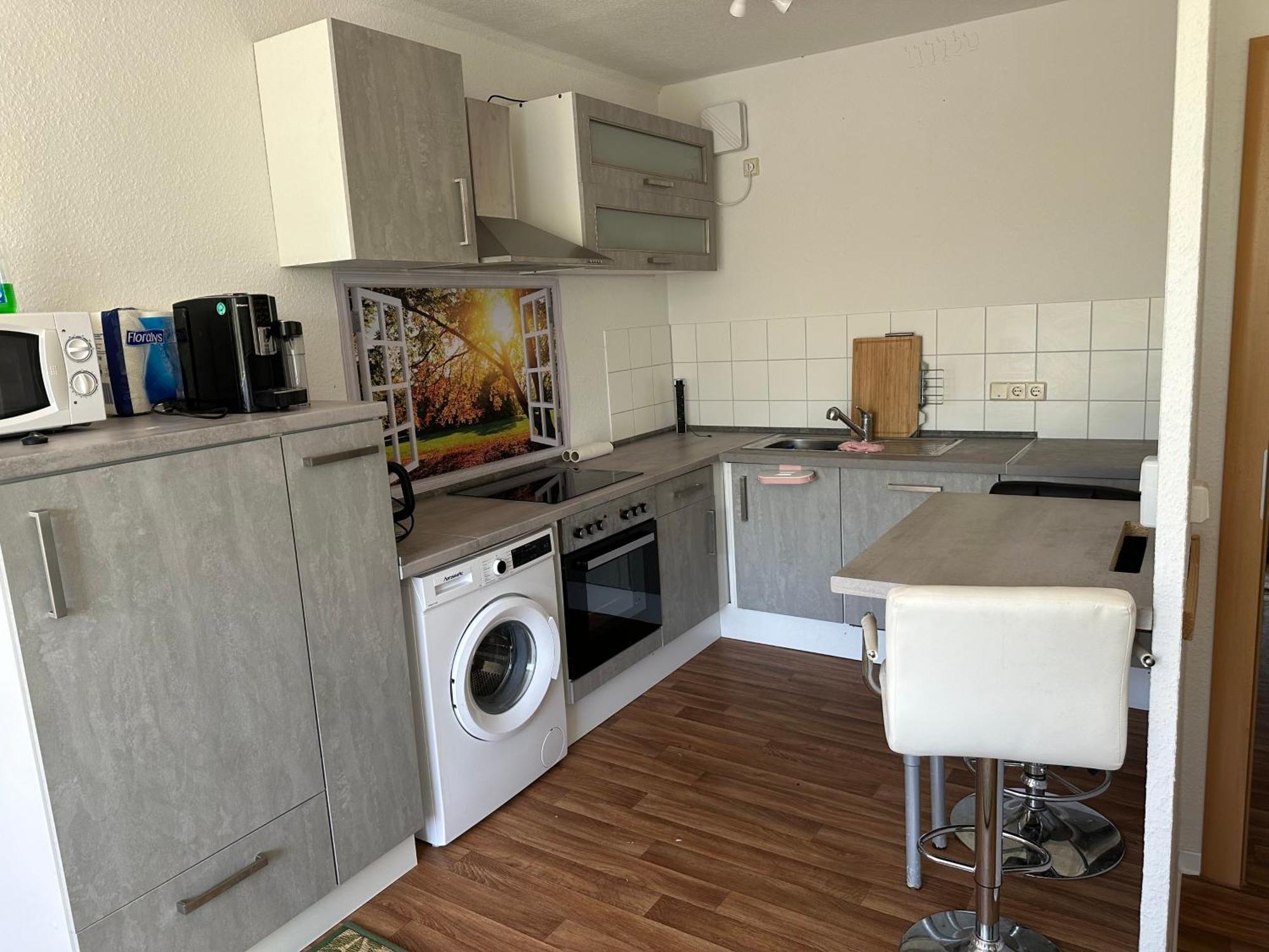 Ruhige Sonnige 1,5 Zimmer Wohnung 에르푸르트 외부 사진