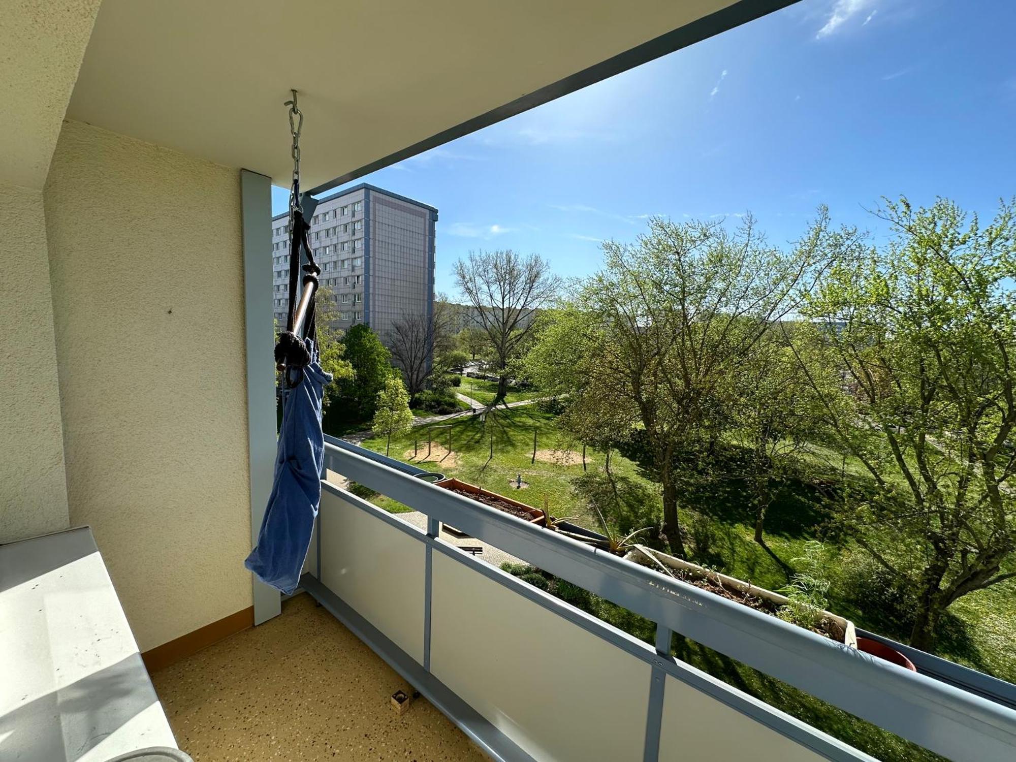 Ruhige Sonnige 1,5 Zimmer Wohnung 에르푸르트 외부 사진